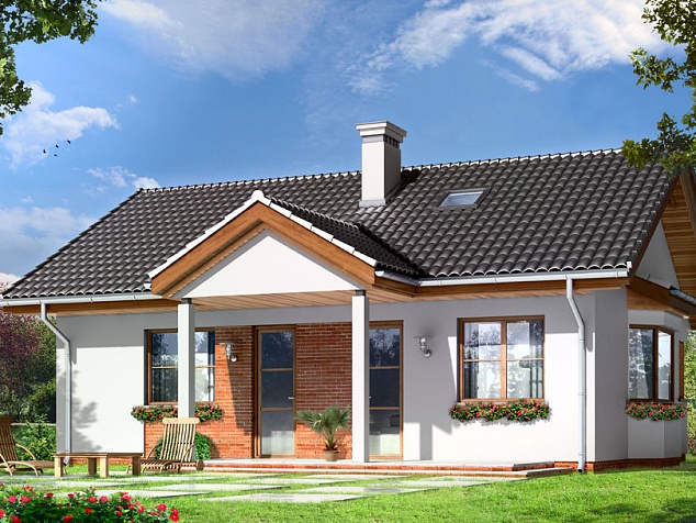 Проект каркасного дома 120 м2